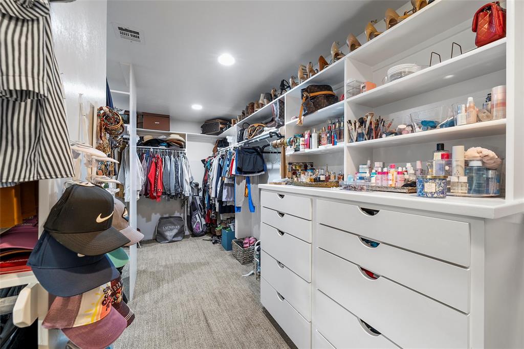 1396 Eagle Canyon Drive China Spring, TX 76633 - Photo 27 of 40 Spacious closet with light colored carpet