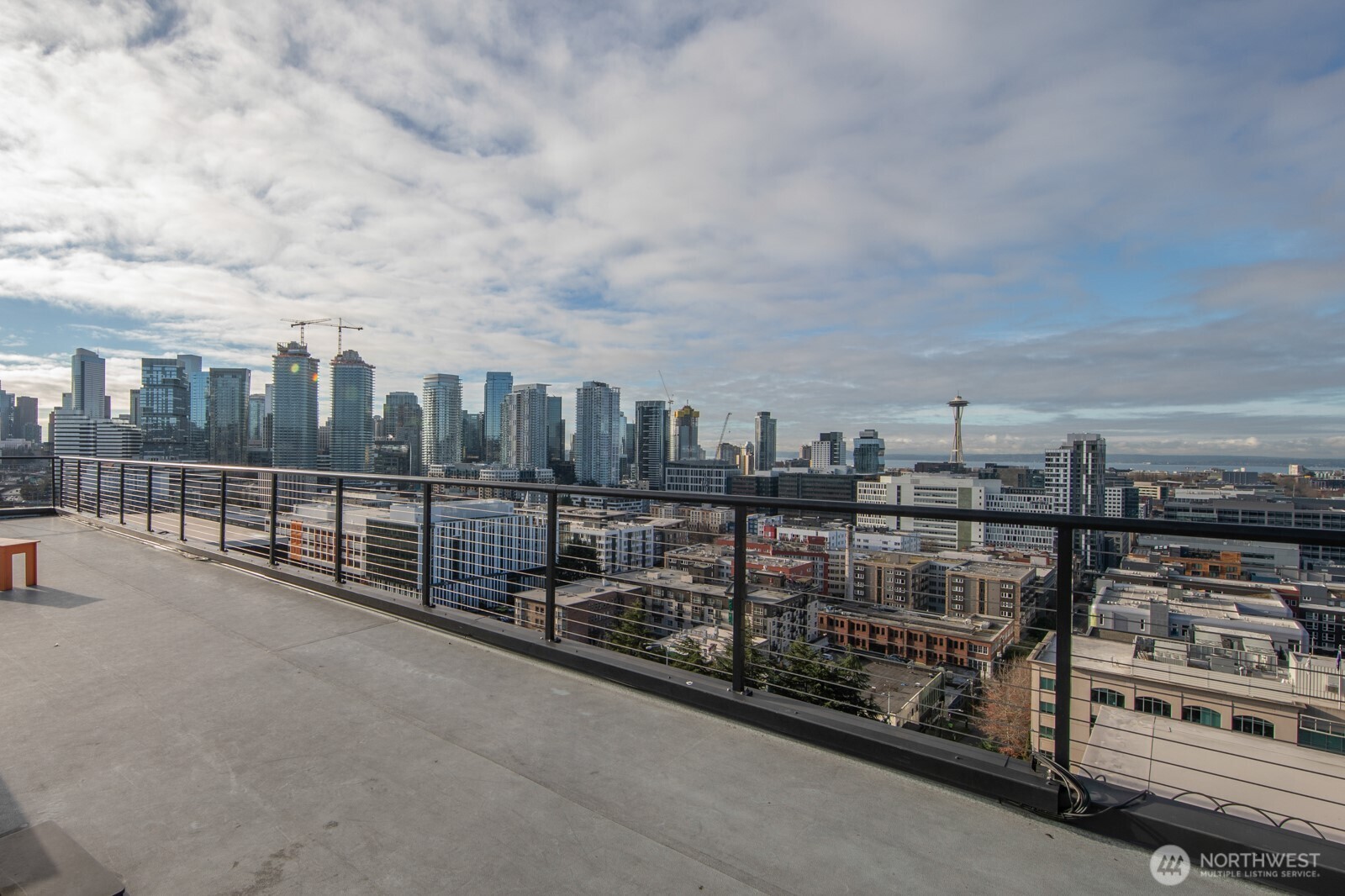 308 East Republican Street, Unit 508 Seattle, WA 98102 - Photo 22 of 27 a view of a balcony with city
