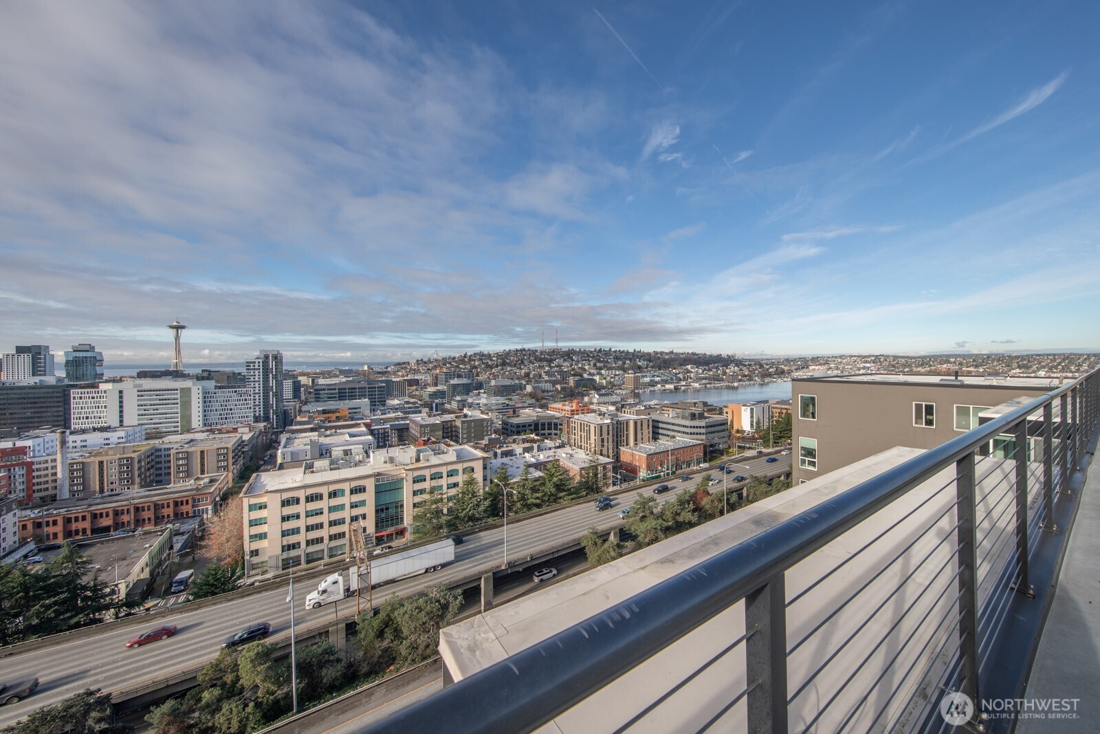 308 East Republican Street, Unit 508 Seattle, WA 98102 - Photo 24 of 27 a view of city with balcony