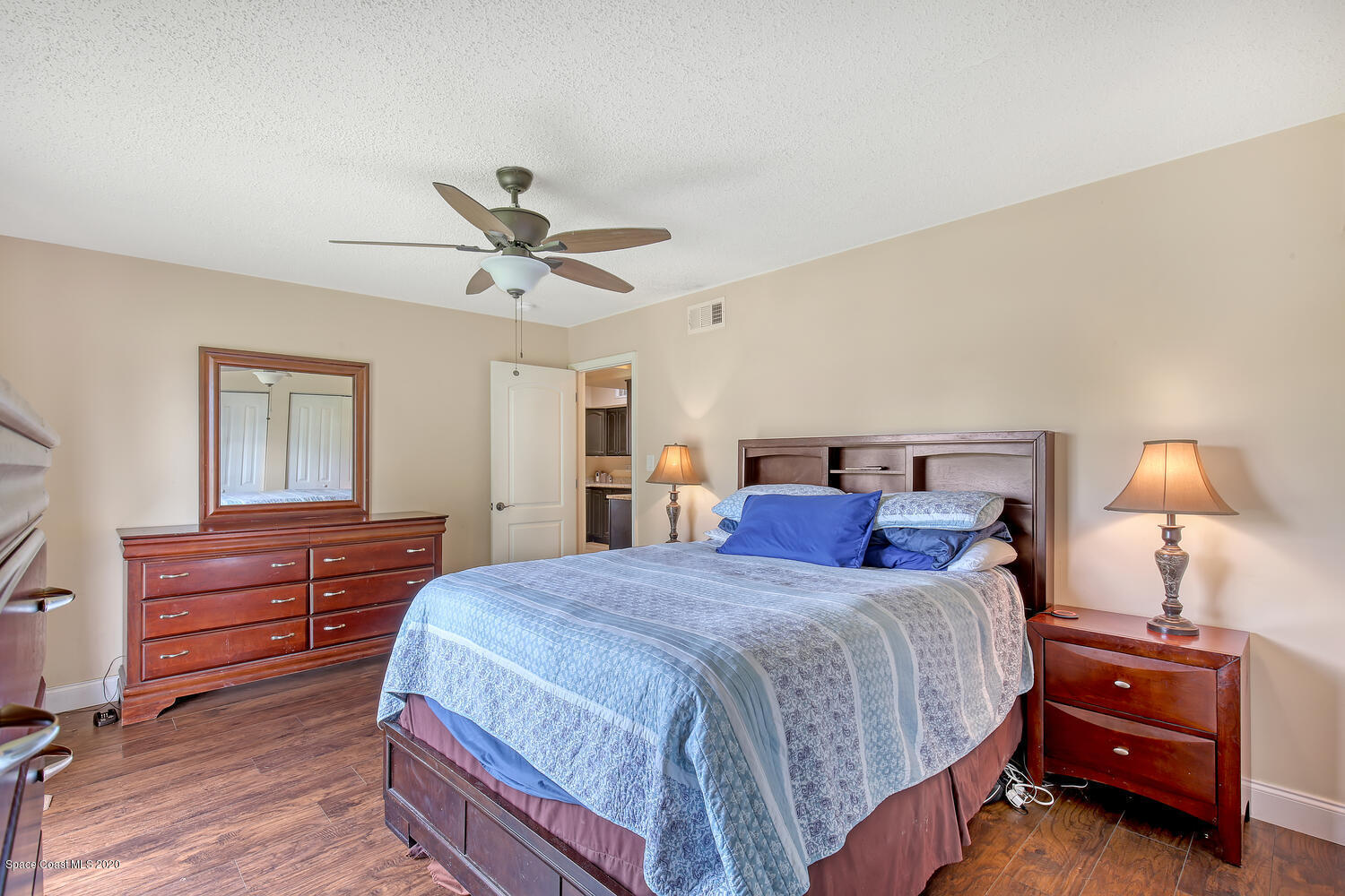 765 Angle Street Northeast Palm Bay, FL 32905 - Photo 21 of 42 Master Bedroom Angle 2