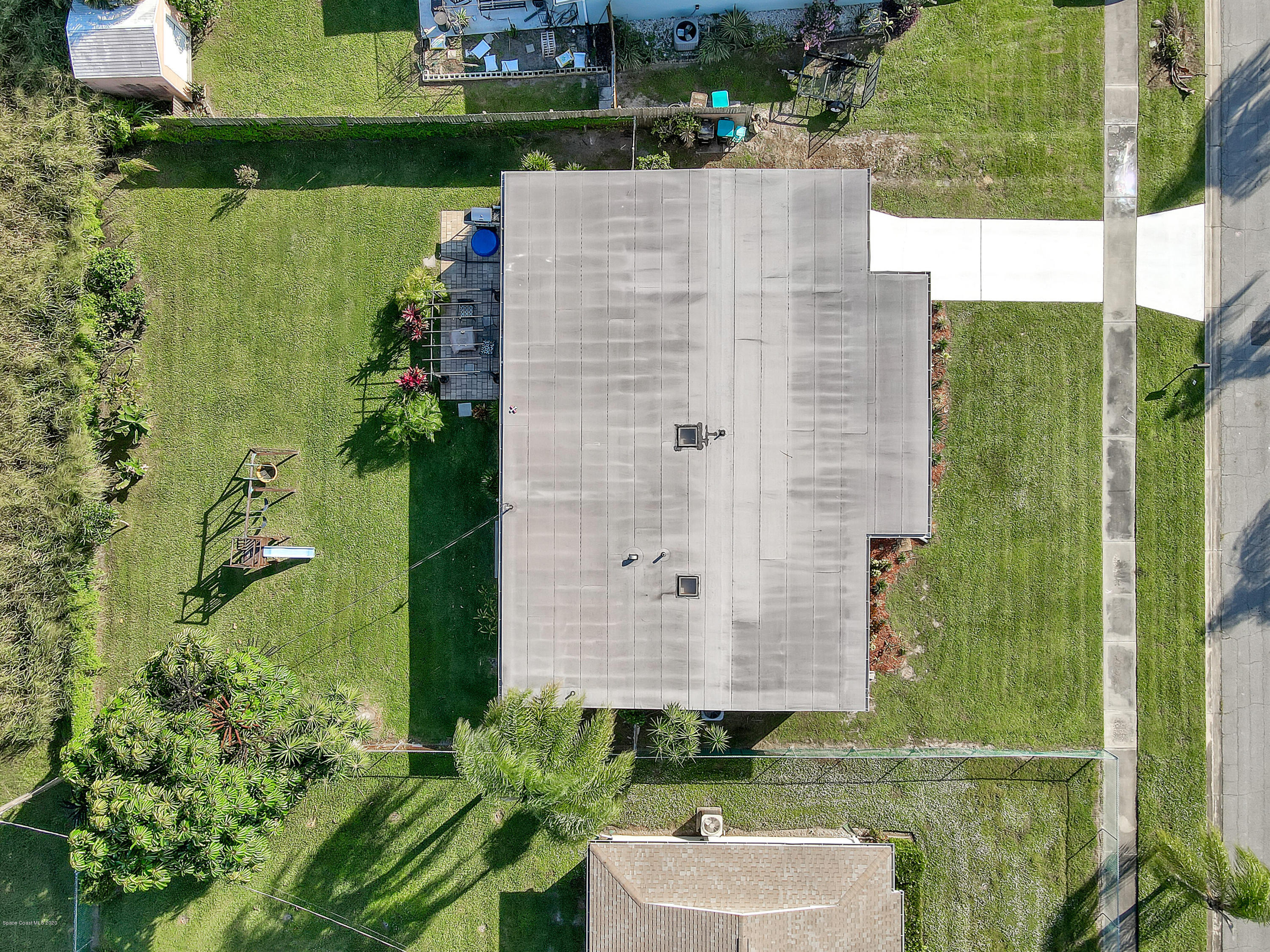 765 Angle Street Northeast Palm Bay, FL 32905 - Photo 41 of 42 Drone Overhead