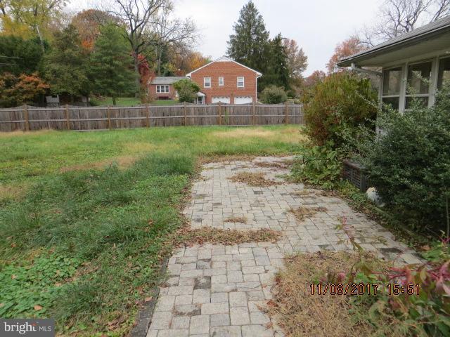 3802 Macalpine Road Ellicott City, MD 21042 - Photo 14 of 21 a view of a yard with plants and a fountain