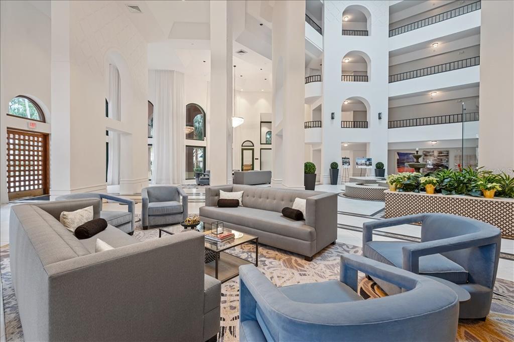 100 Southeast 5th Avenue, Unit 412 Boca Raton, FL 33432 - Photo 41 of 62 a living room with furniture and a large window