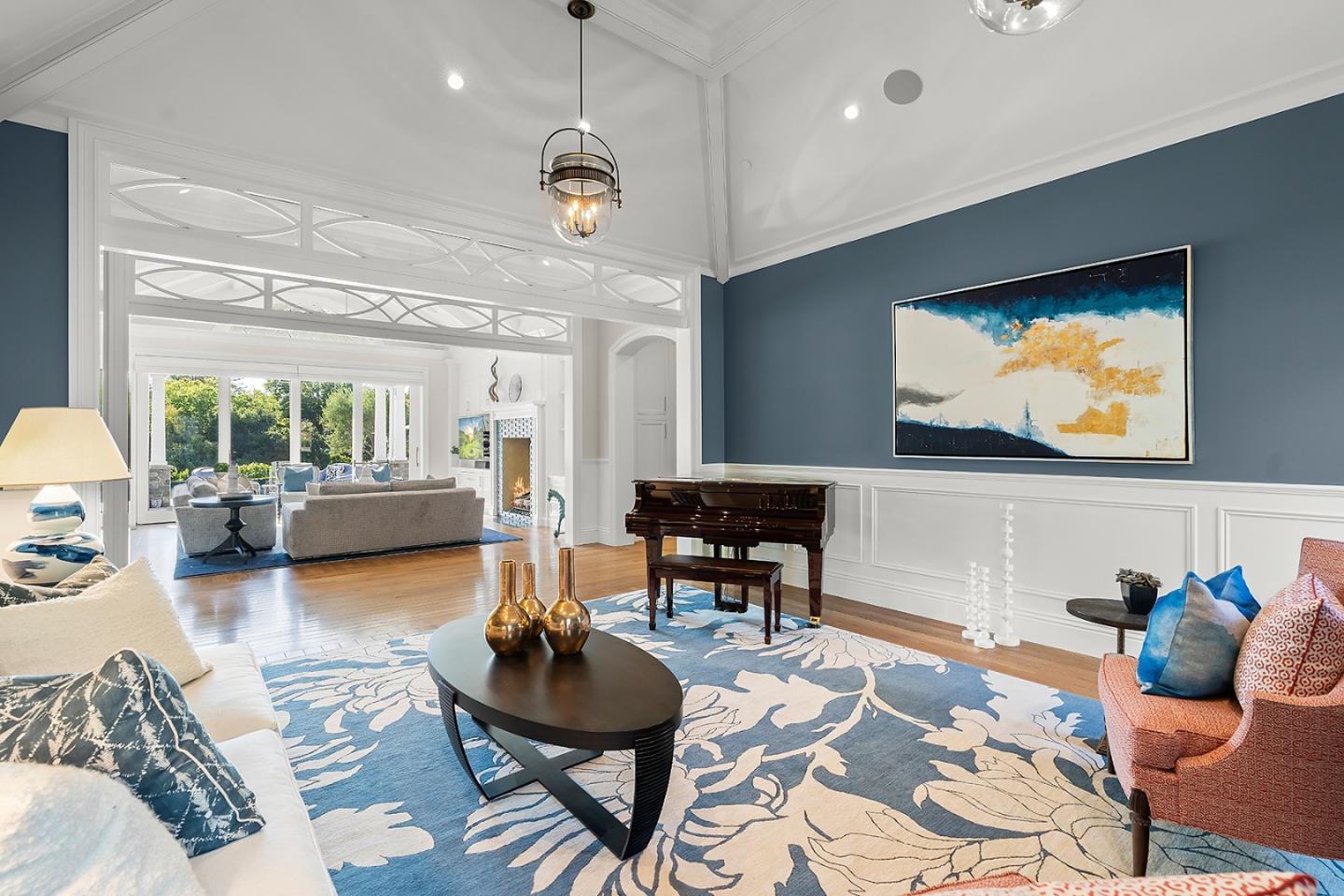 14966 Sobey Road Saratoga, CA 95070 - Photo 7 of 70 a living room with furniture and a flat screen tv
