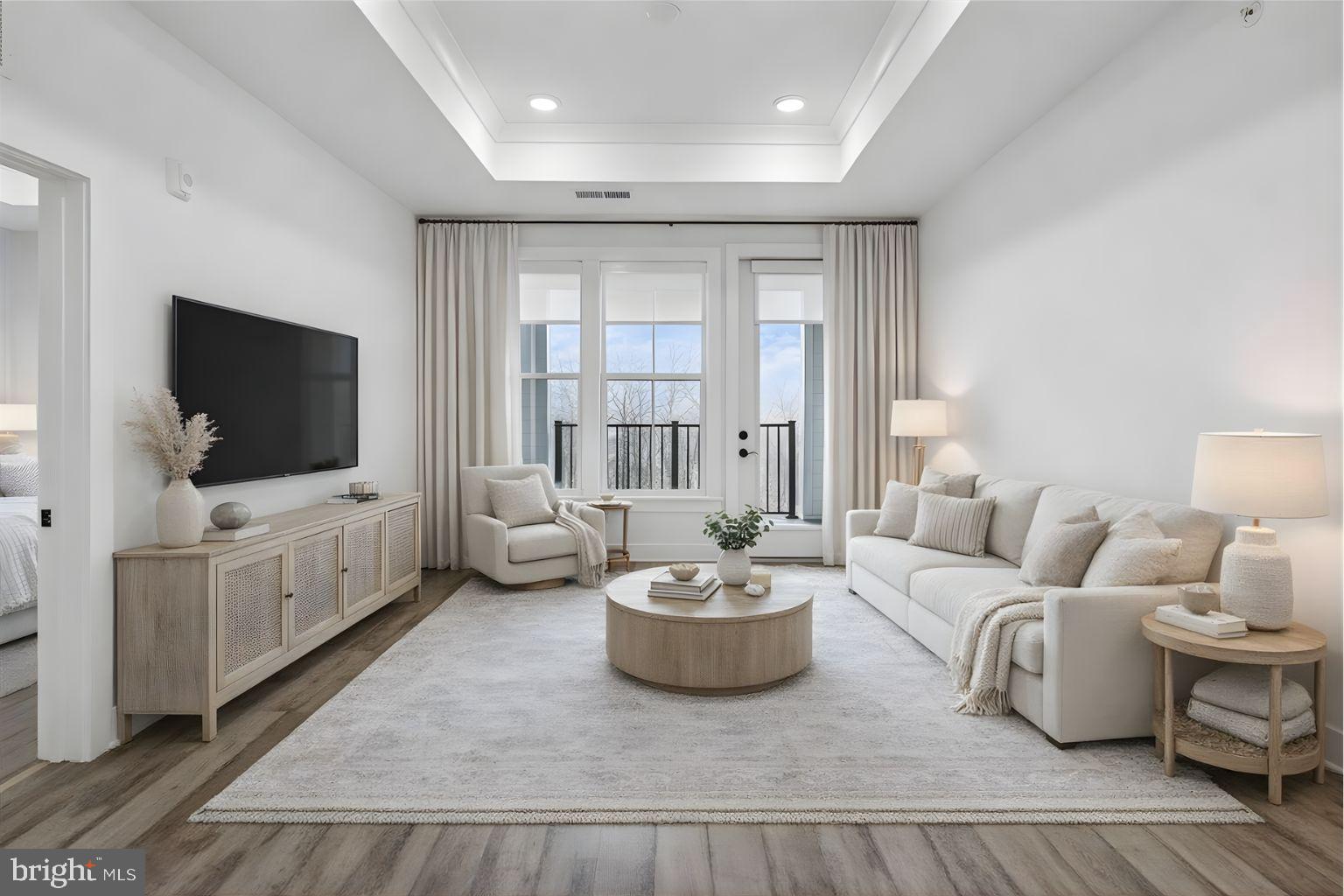 78 Old Mill Bottom Road North, Unit 409 Annapolis, MD 21409 - Photo 10 of 50 Virtual Staging Living Room