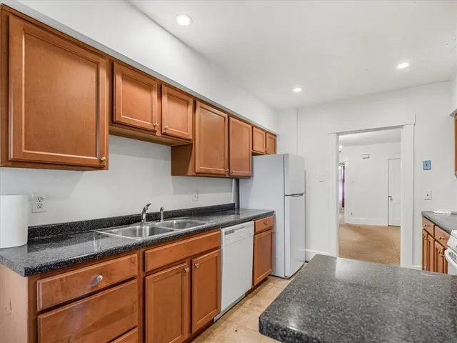 a view of a garden from a window