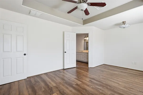 wooden floor in an empty room