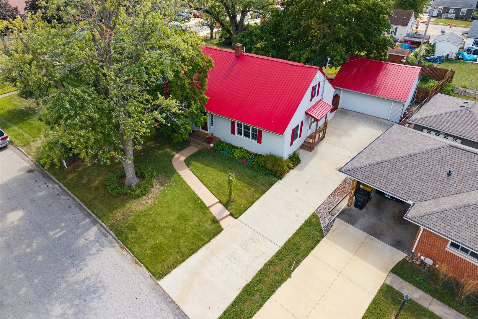 1103 Morgan Street Normal, IL 61761 - Photo 2 of 35 an aerial view of a house with a yard