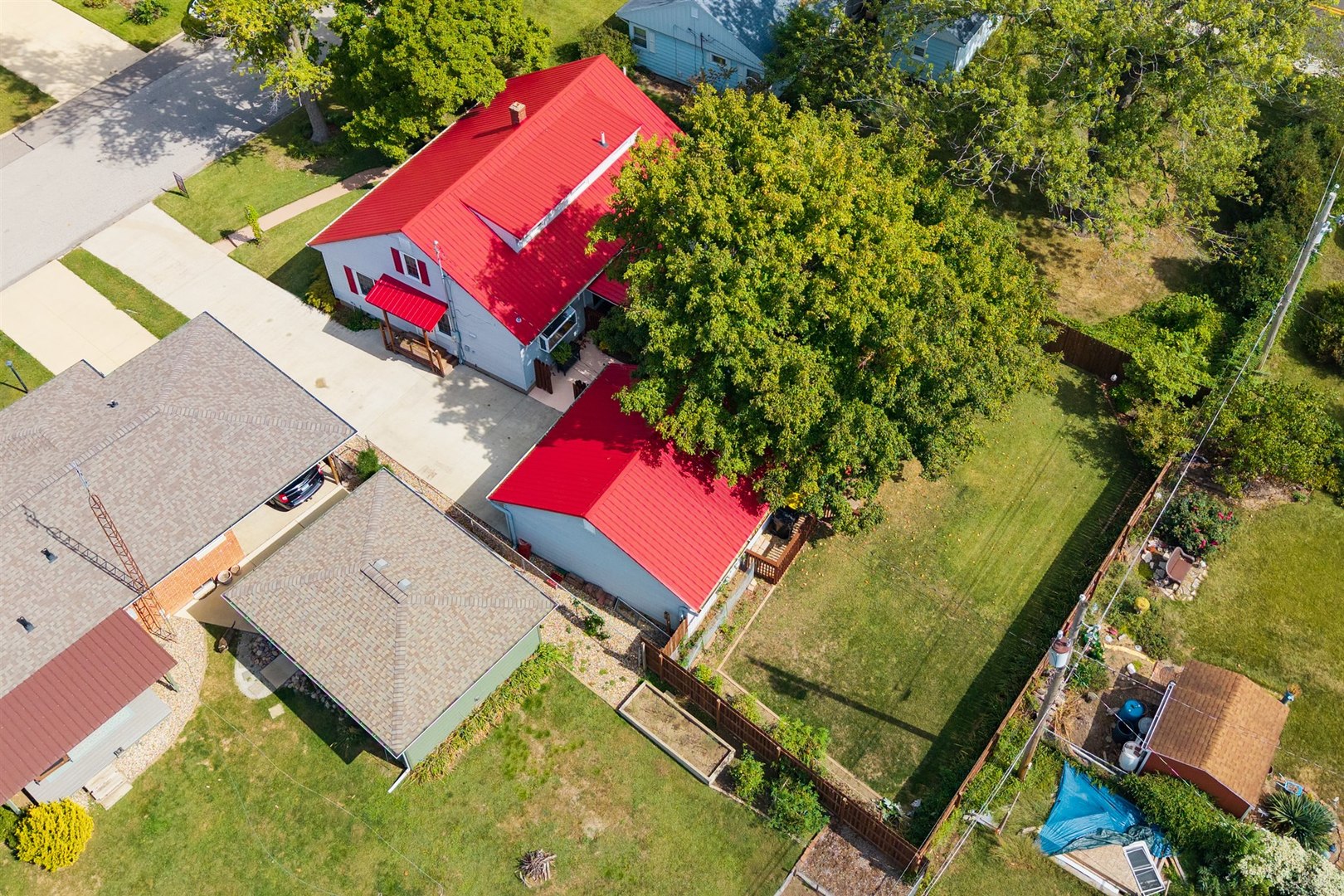 1103 Morgan Street Normal, IL 61761 - Photo 31 of 35 an aerial view of a house
