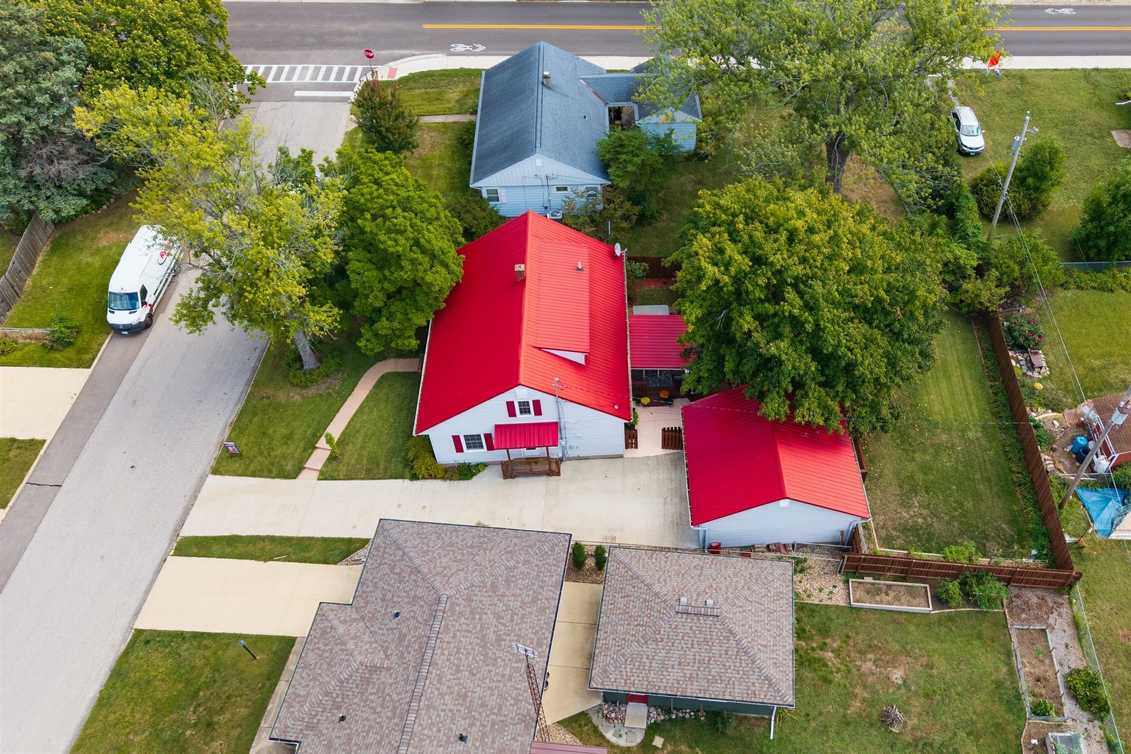 1103 Morgan Street Normal, IL 61761 - Photo 34 of 35 an aerial view of a house