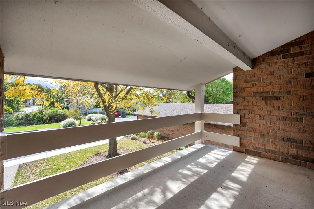 1263 Lost Nation Road, Unit 5 Willoughby, OH 44094 - Photo 9 of 26 View of balcony