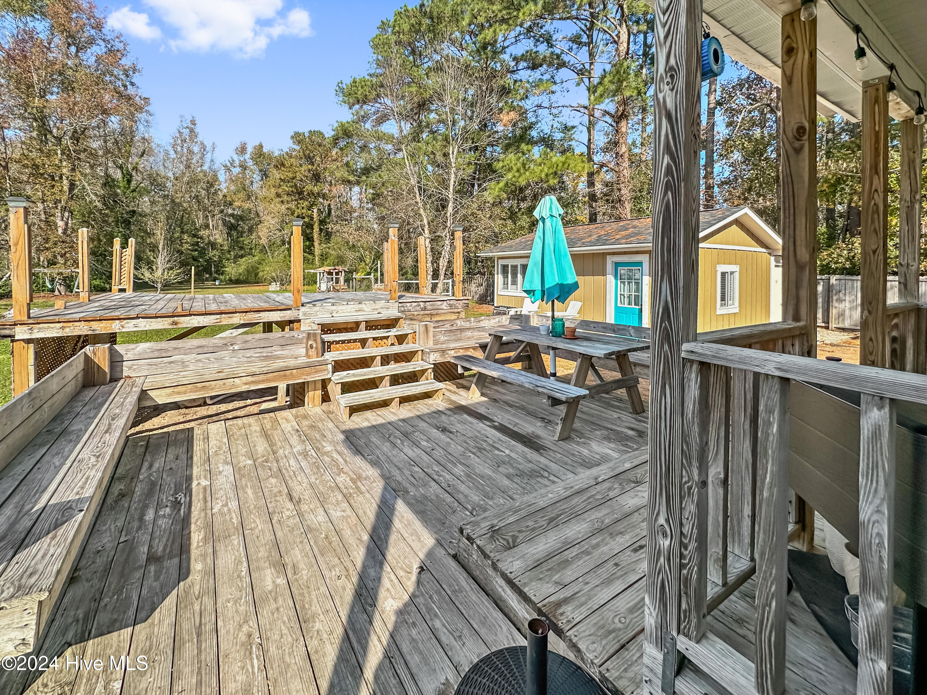 694 Haws Run Road Jacksonville, NC 28540 - Photo 29 of 49 Back Deck