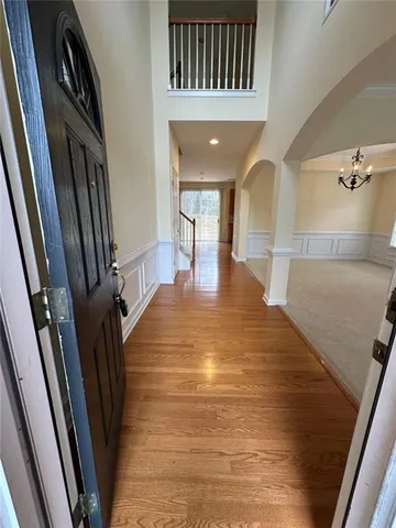 a view of an entryway