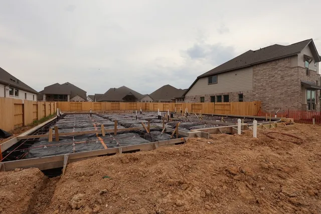 a view of a swimming pool and outdoor space