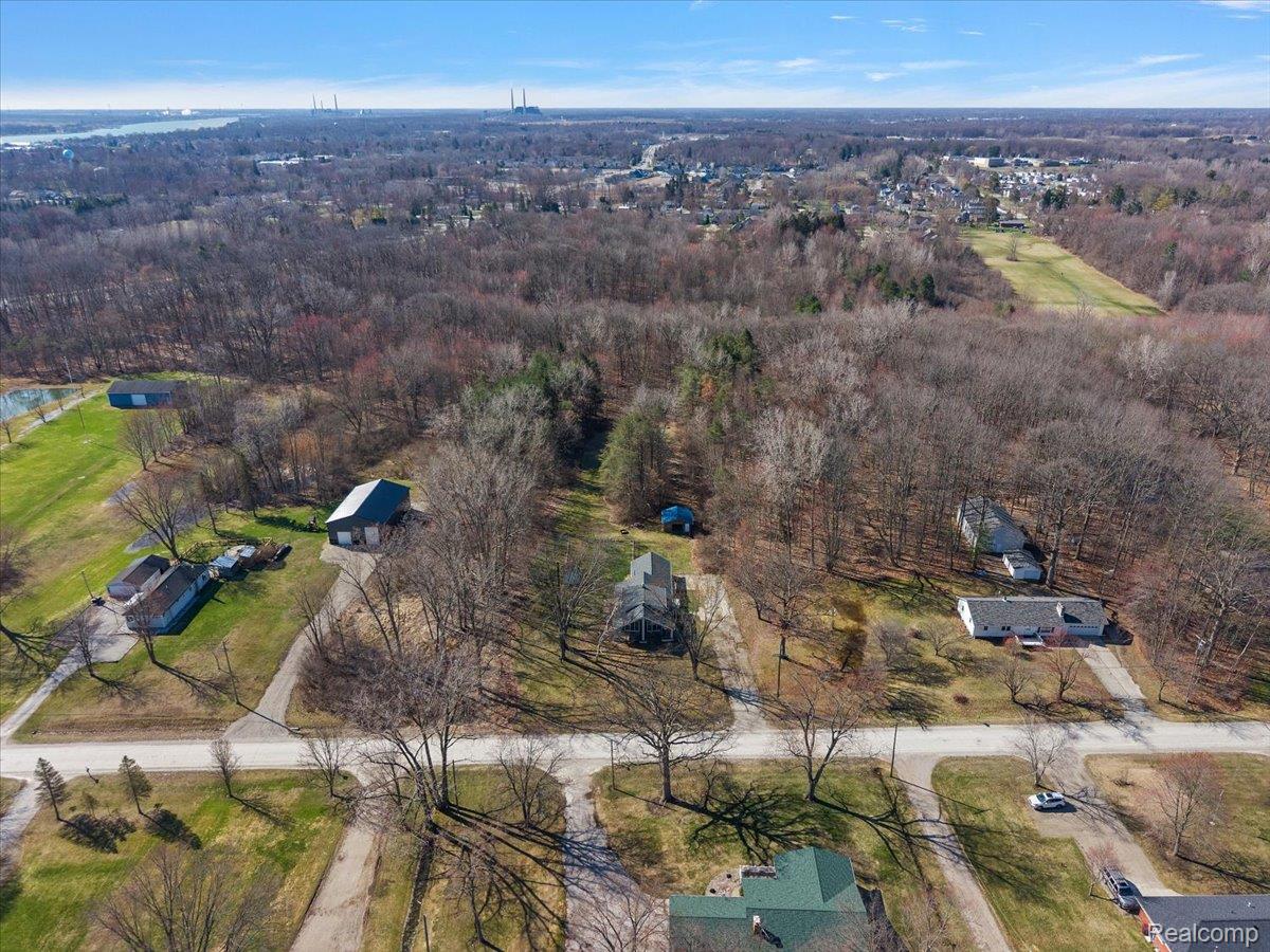 4705 Ketchum Road St. Clair, MI 48079 - Photo 55 of 58 Aerial view of a forest