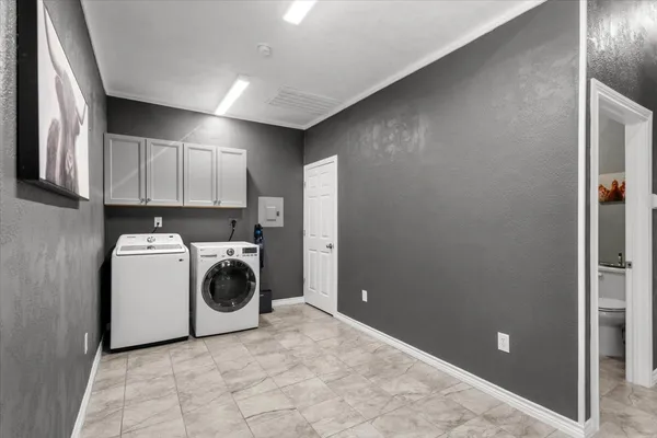 a view of livingroom with a ceiling fan and wooden floor