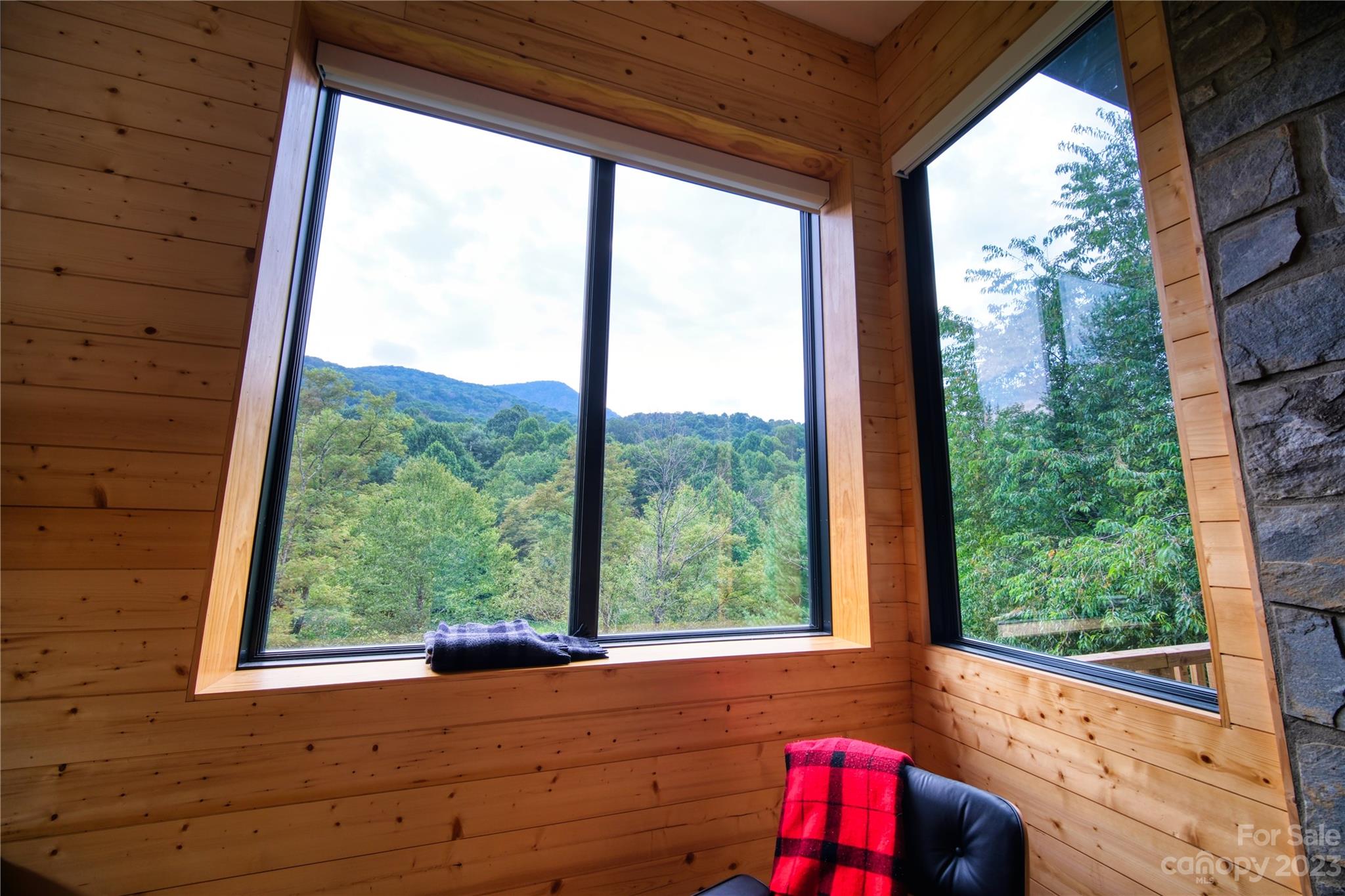 3765 Bald Mountain Road, Unit 2 West Jefferson, NC 28694 - Photo 29 of 35 a view of an outdoor space with a large window
