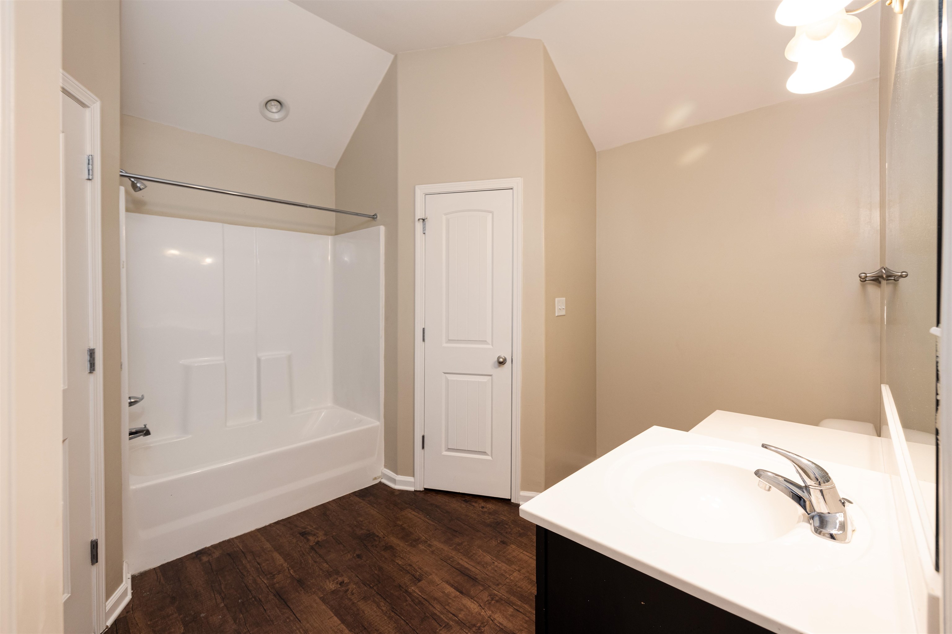 5262 Crossfield Road Memphis, TN 38109 - Photo 10 of 19 a bathroom with a sink and a mirror