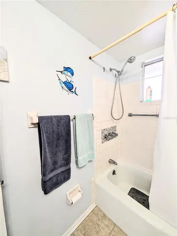 a bathroom with a shower a bath tub and a shower