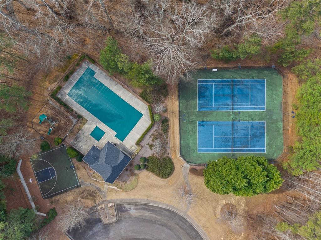 2625 Crosswynd Terrace Cumming, GA 30040 - Photo 20 of 20 front view of a house with a small yard