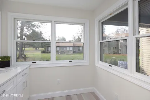 a view of window in kitchen