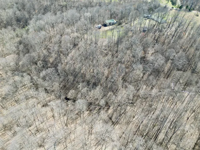 a view of a dry grass field