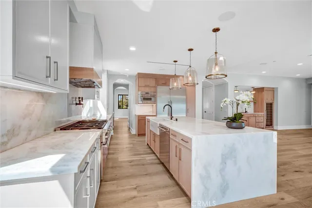 a view of balcony with furniture