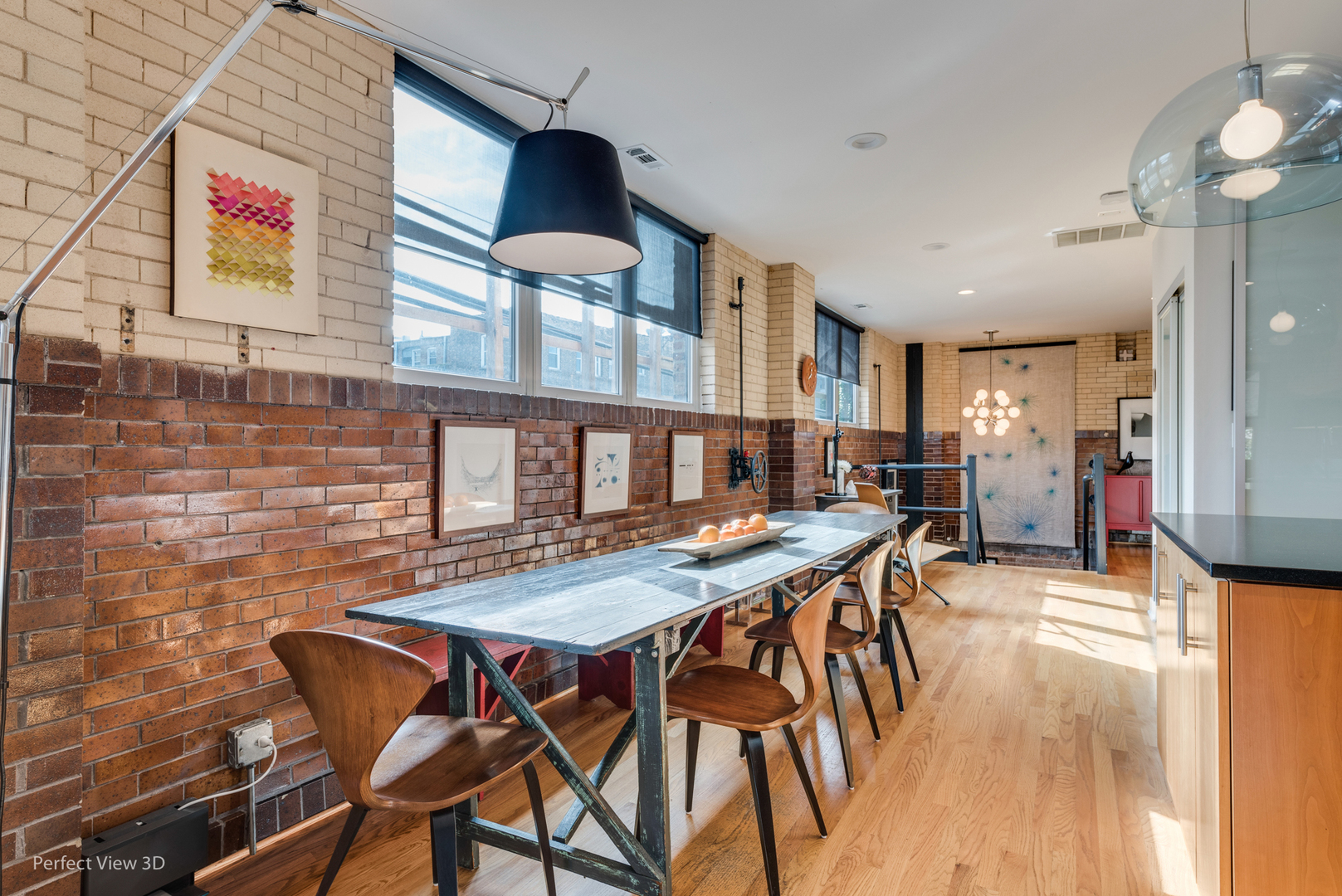 1128 West Ardmore Avenue, Unit 1 Chicago, IL 60660 - Photo 4 of 31 a view of a dining room with furniture and wooden floor