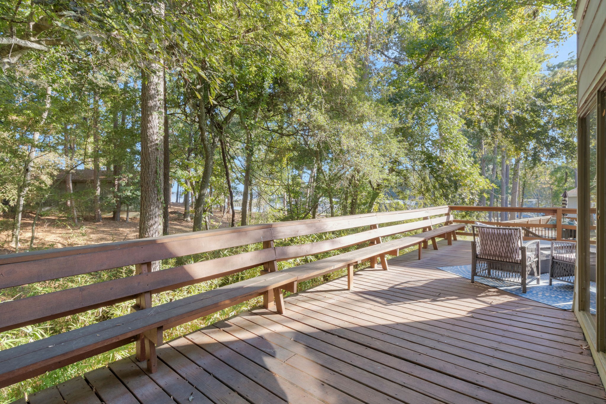 90 Harbour Lane Coldspring, TX 77331 - Photo 22 of 40 Water view just through the trees