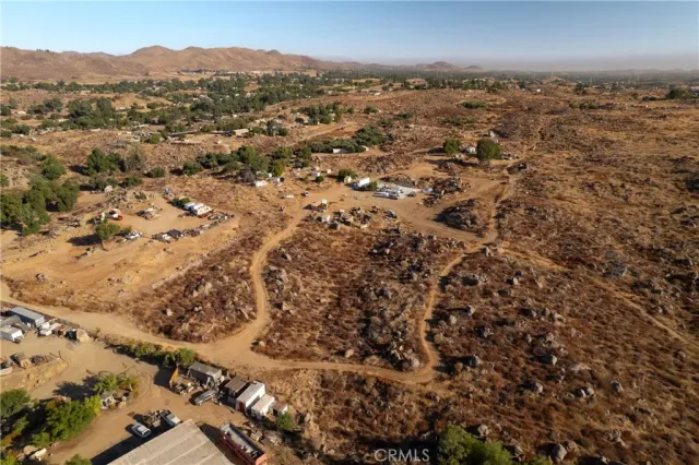 a view of city and mountain