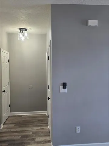 a view of empty room