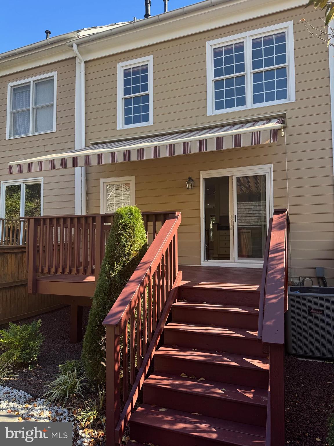 536 Tschiffely Square Road Gaithersburg, MD 20878 - Photo 20 of 116 a view of a house with wooden deck and furniture