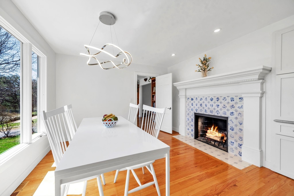 561 Station Road Amherst, MA 01002 - Photo 8 of 41 a living room with fireplace furniture and a fireplace