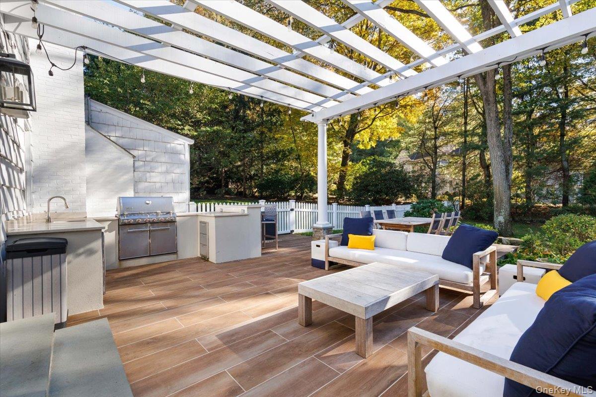 6 Valley Place Harrison, NY 10528 - Photo 29 of 37 a outdoor space with patio lots of furniture