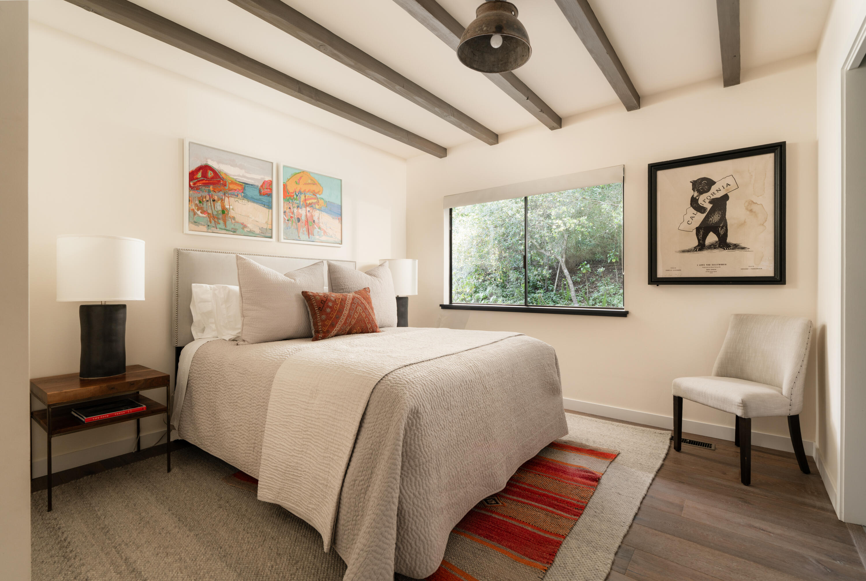 1103 Camino Viejo Road Montecito, CA 93108 - Photo 15 of 27 a bed room with a bed and a chair