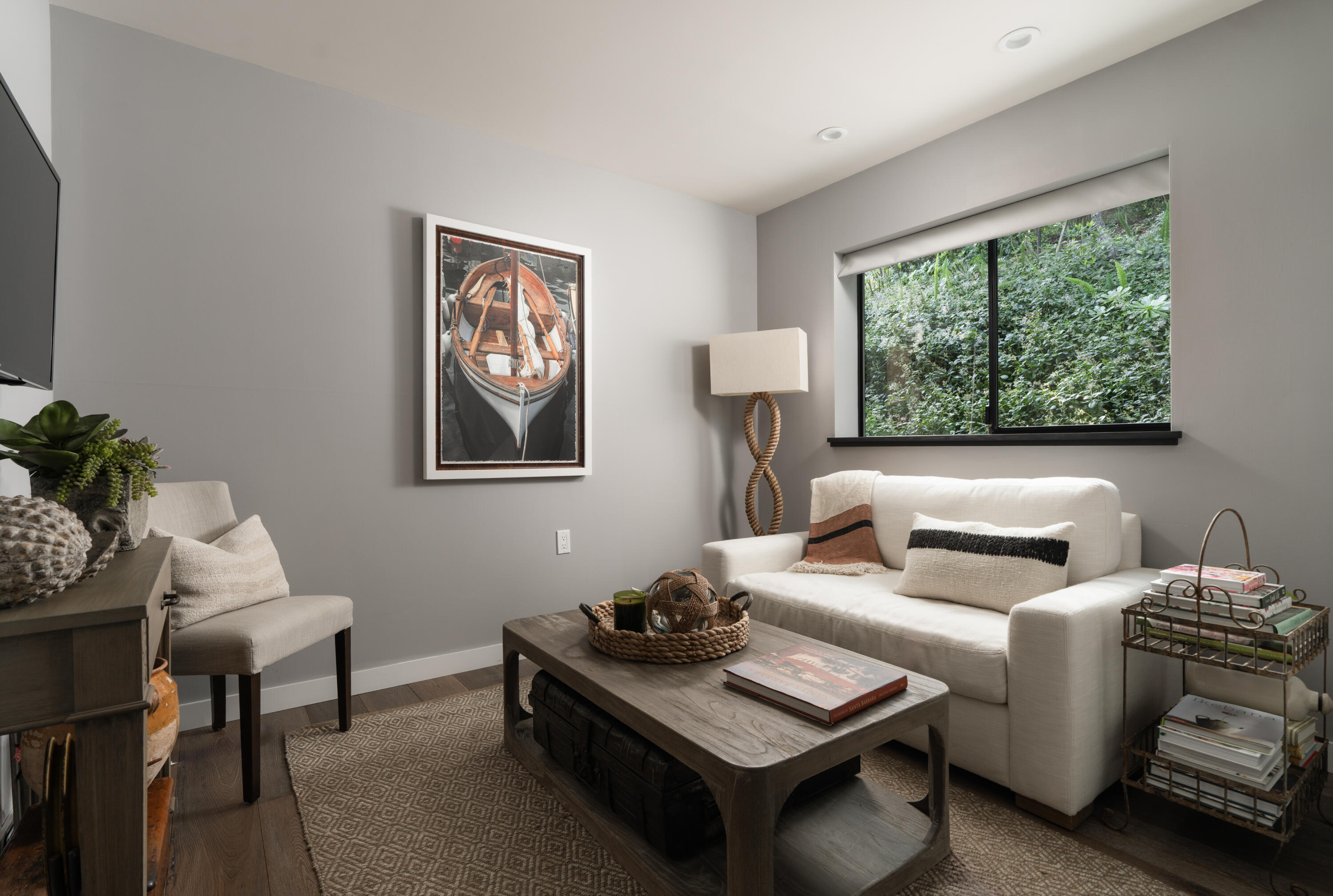 1103 Camino Viejo Road Montecito, CA 93108 - Photo 18 of 27 a living room with furniture and a window