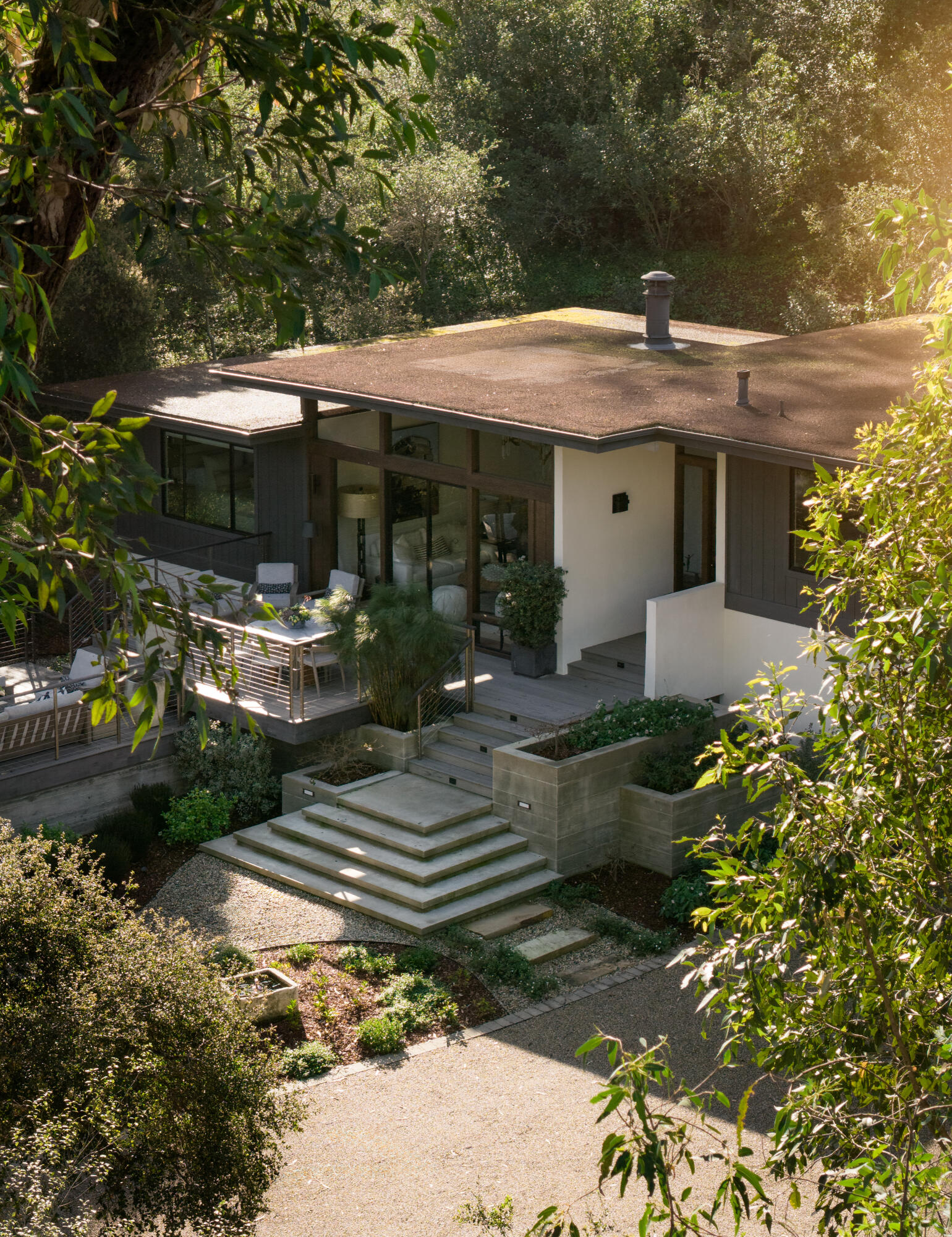 1103 Camino Viejo Road Montecito, CA 93108 - Photo 26 of 27 a view of a house with outdoor space