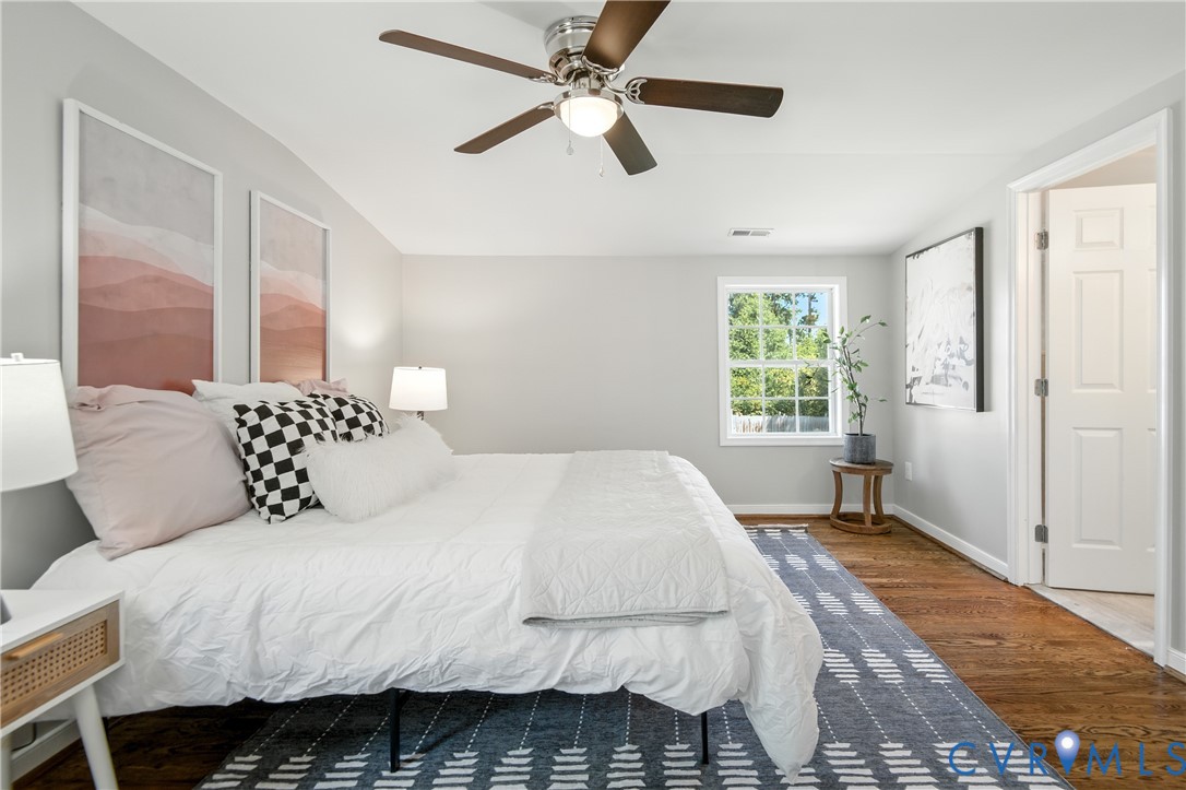 6304 Engel Road Richmond, VA 23226 - Photo 11 of 37 a bedroom with a bed and a window