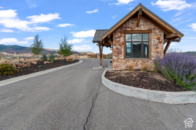 10677 North Reflection Ridge, Unit 1 Hideout, UT 84036 - Photo 34 of 41 View of street featuring a mountain view
