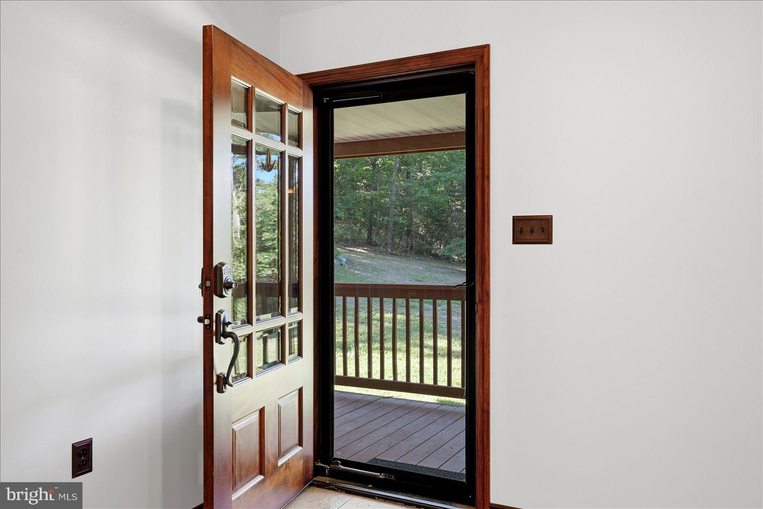323 South Timber Ridge Road Cross Junction, VA 22625 - Photo 16 of 109 Welcoming entry to serene outdoors.