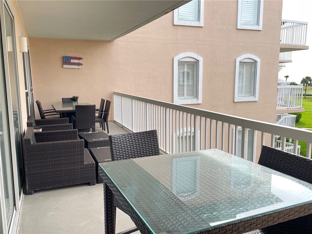 1400 Ocean Boulevard, Unit 219 St. Simons Island, GA 31522 - Photo 26 of 34 Covered Deck with terrific ocean views