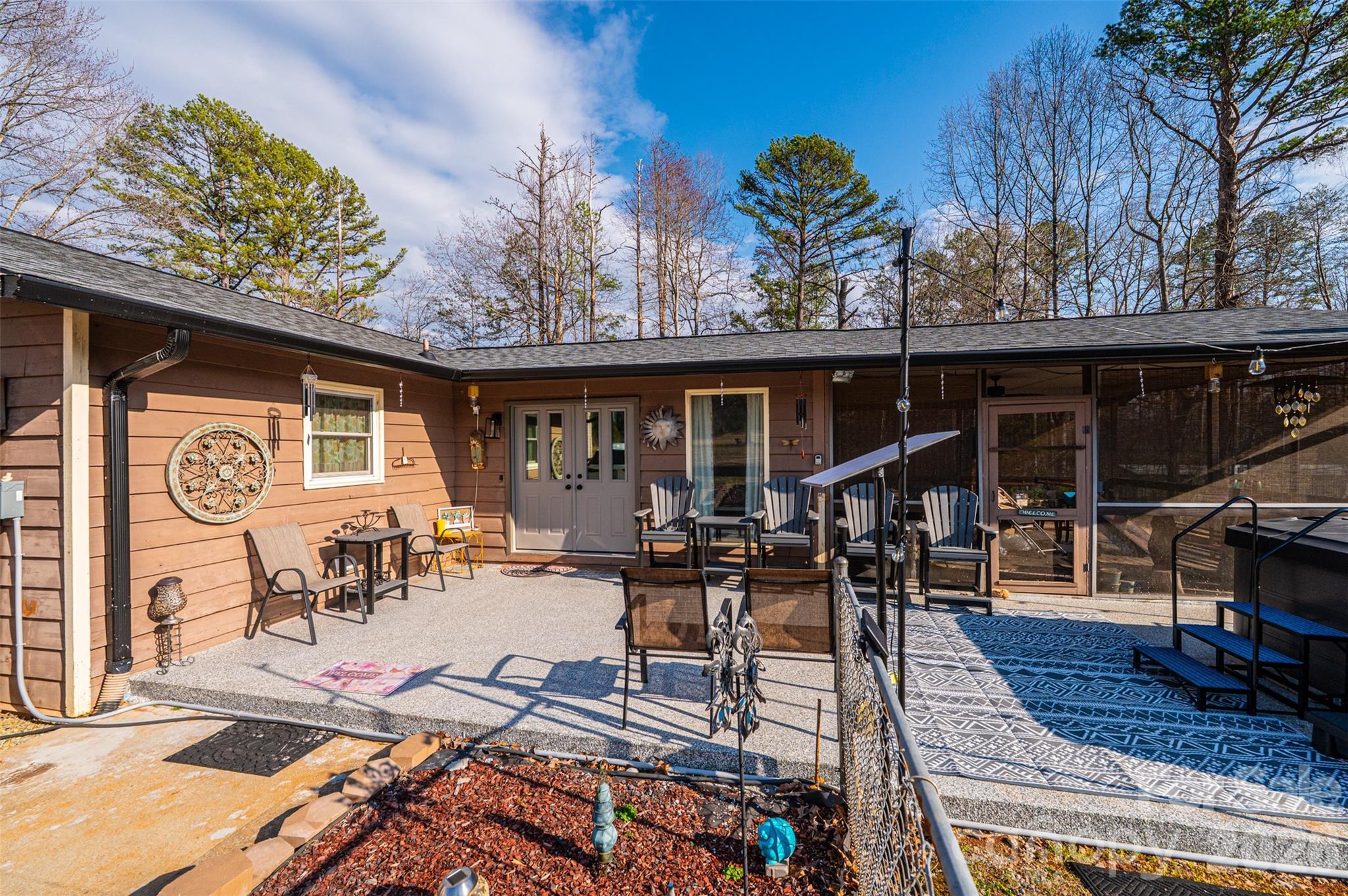 1689 Rock Road Rutherfordton, NC 28139 - Photo 17 of 47 an outdoor space with seating area and furniture