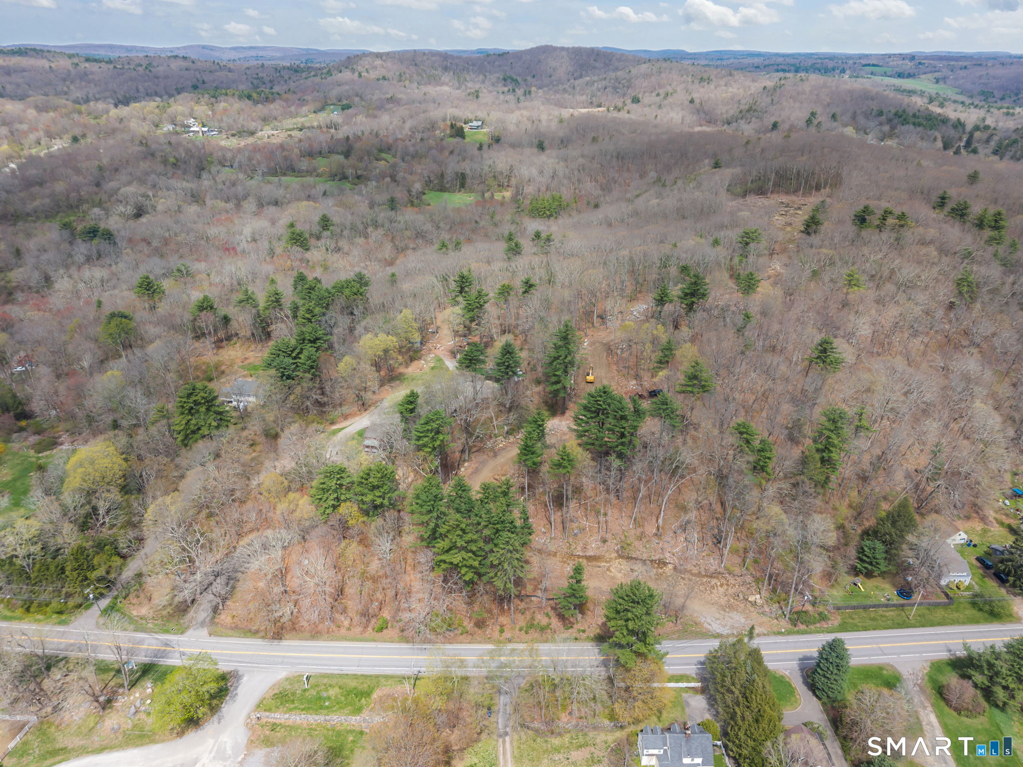 1222 Bantam Road Litchfield, CT 06750 - Photo 11 of 13 a view of a dry yard with trees