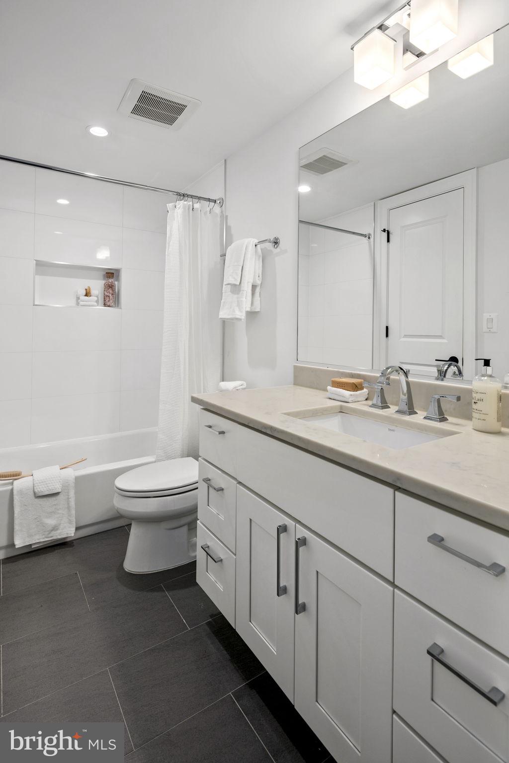 16 T Street Northeast, Unit 1 Washington, DC 20002 - Photo 29 of 48 Beautiful tiling and fixtures