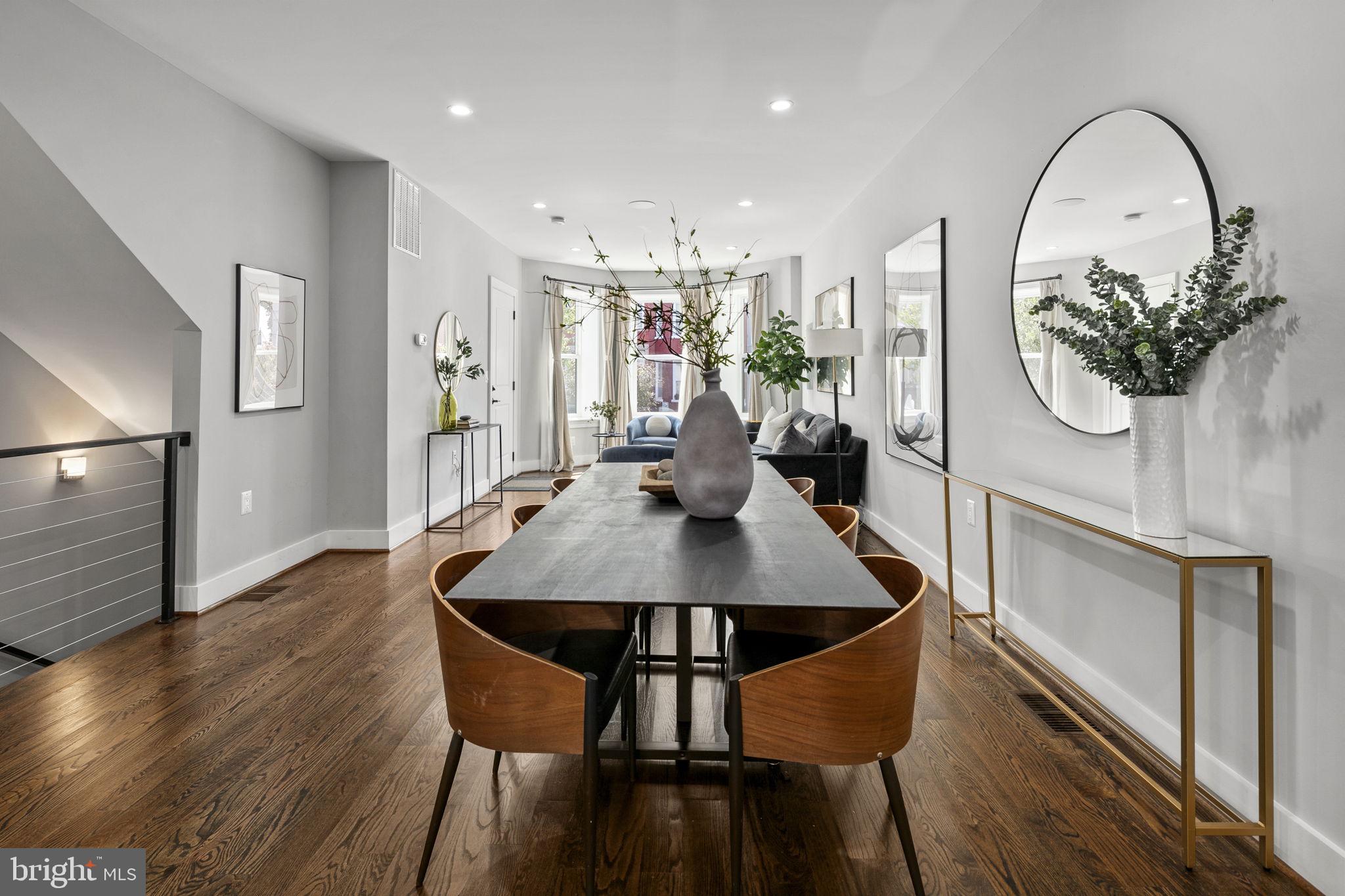 16 T Street Northeast, Unit 1 Washington, DC 20002 - Photo 9 of 48 Seamless flow from room to room