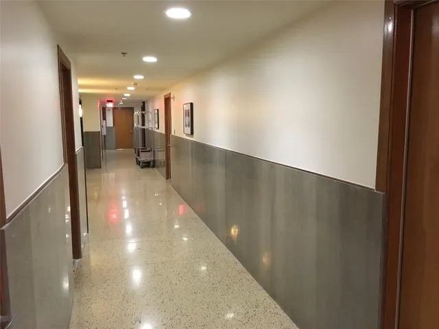 a view of front door