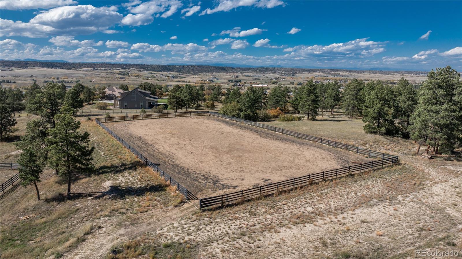 854 Russellville Road Franktown, CO 80116 - Photo 5 of 35 a view of a backyard