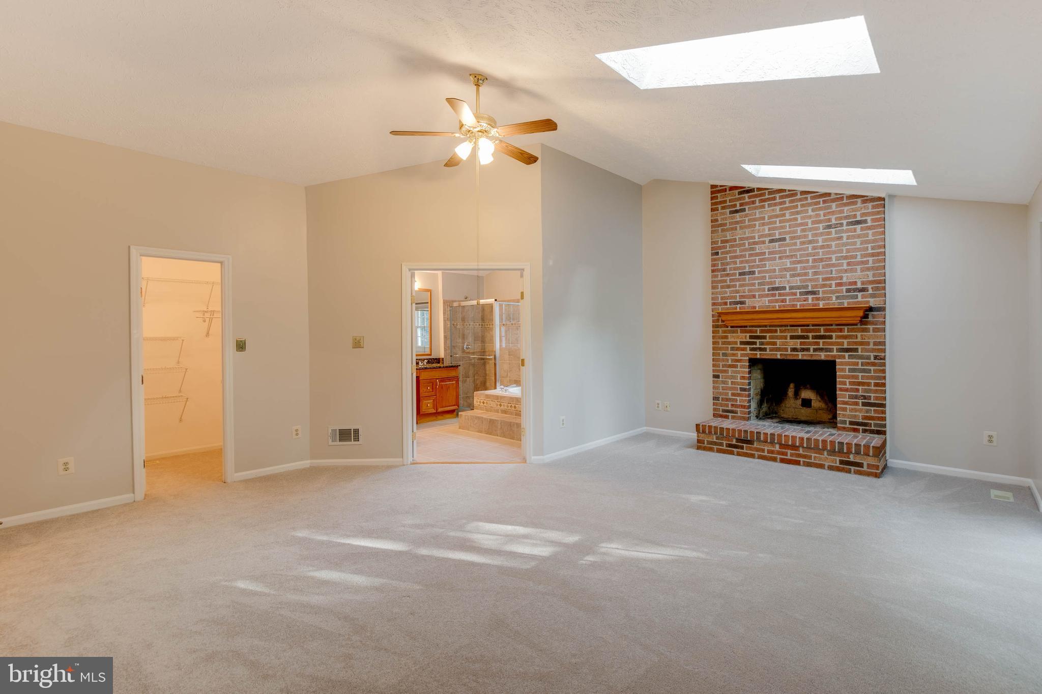 2332 Club Pond Lane Reston, VA 20191 - Photo 17 of 39 Fireplace in Master with Large Walk In Closet
