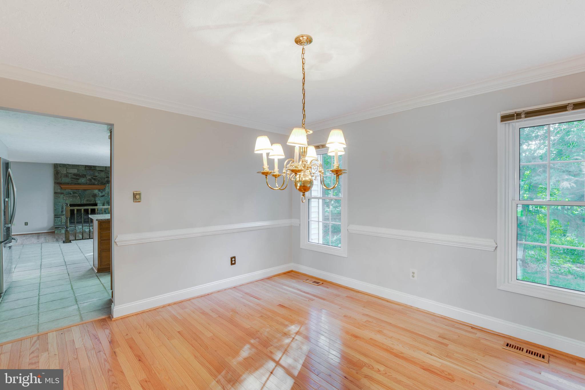 2332 Club Pond Lane Reston, VA 20191 - Photo 7 of 39 Dining Room Opening into Kitchen