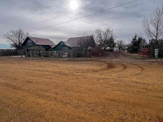 a view of swimming pool in front of house
